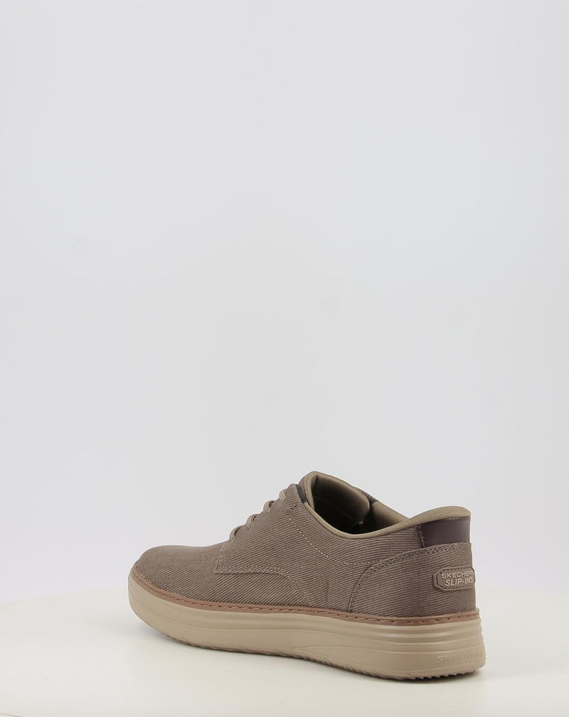 Schuhe SKECHERS HYLAND 205701 taupe