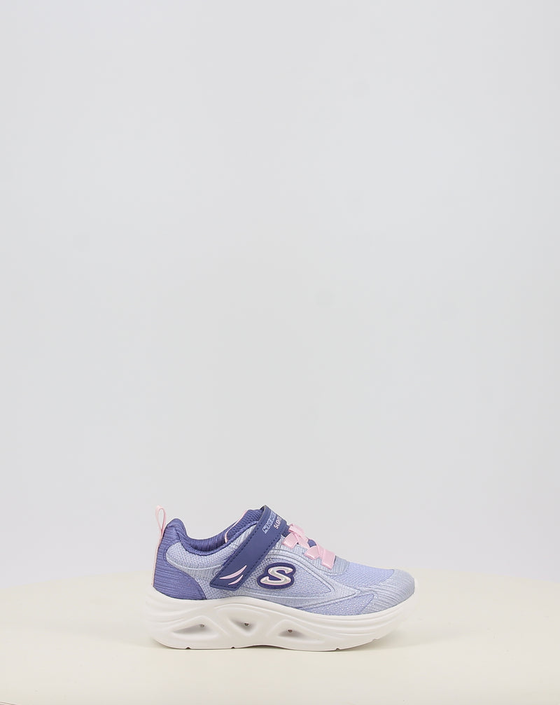 Zapatillas SKECHERS S-LIGHTS: SOLA GLOW - COLOR BREEZE morado