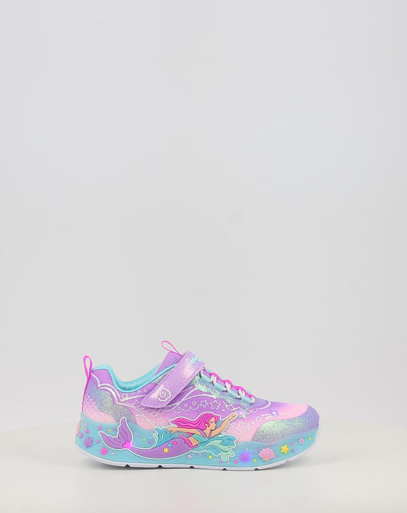 Sneakers SKECHERS S-LIGHTS: MERMAID DREAMS 303060L lila