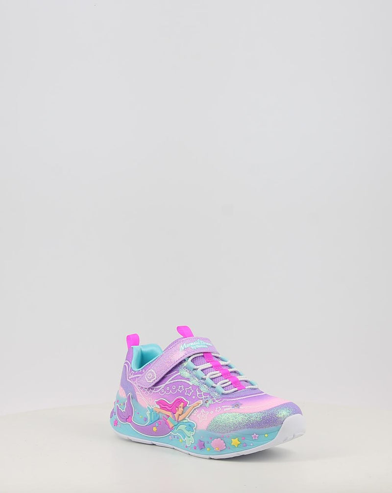 Sneakers SKECHERS S-LIGHTS: MERMAID DREAMS 303060L lila