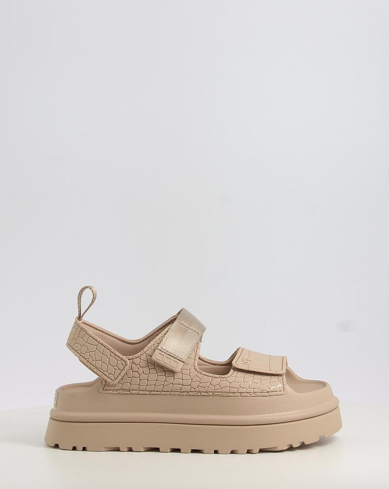 Sandalen UGG GOLDENGLOW EMBOSSED beige