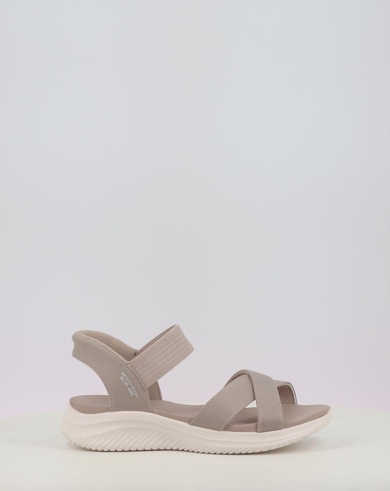 Sandalen SKECHERS SLIP-INS: ULTRA FLEX 3.0 - NEVER 119975 taupe