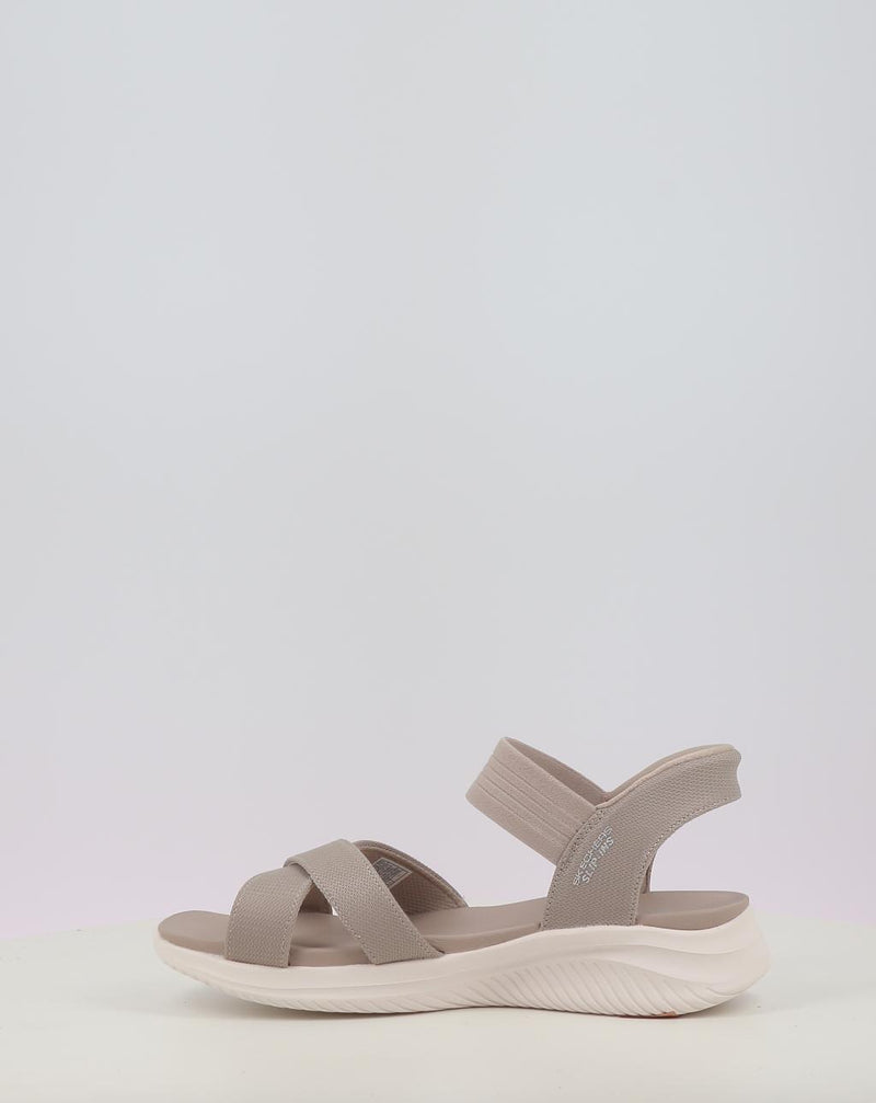 Sandalen SKECHERS SLIP-INS: ULTRA FLEX 3.0 - NEVER 119975 taupe