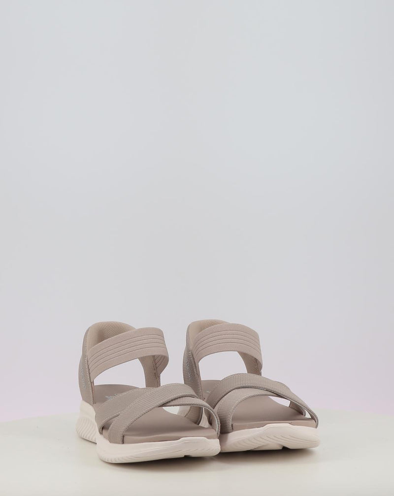 Sandalen SKECHERS SLIP-INS: ULTRA FLEX 3.0 - NEVER 119975 taupe