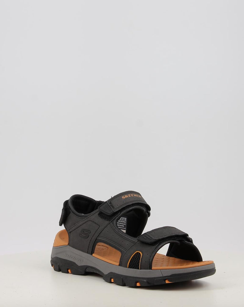 Sandalen SKECHERS RELAXED FIT: TRESMEN - HIRANO 204106 schwarz