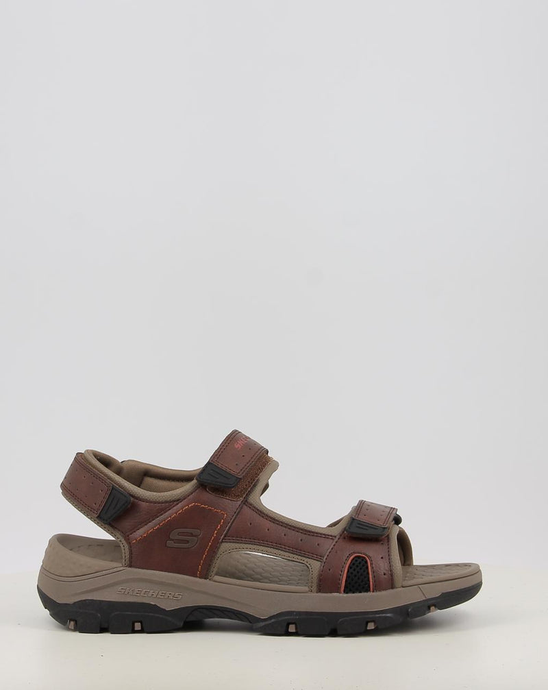 Sandalen SKECHERS RELAXED FIT: TRESMEN - HIRANO 204106 braun