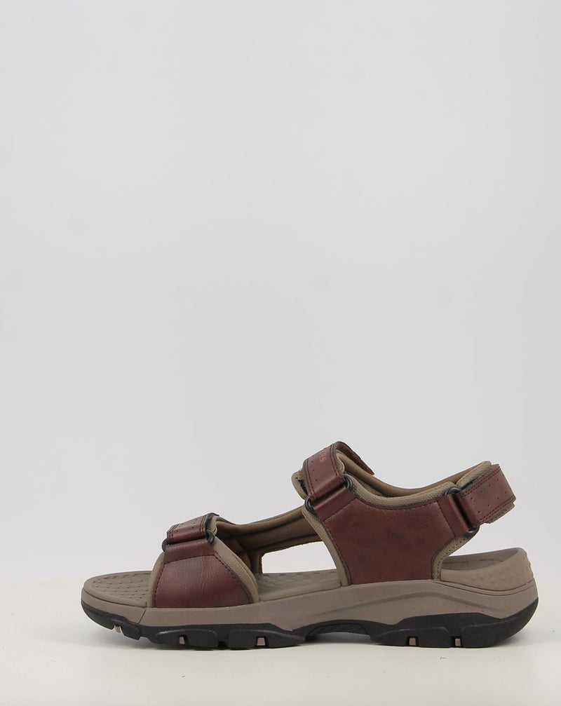 Sandalen SKECHERS RELAXED FIT: TRESMEN - HIRANO 204106 braun