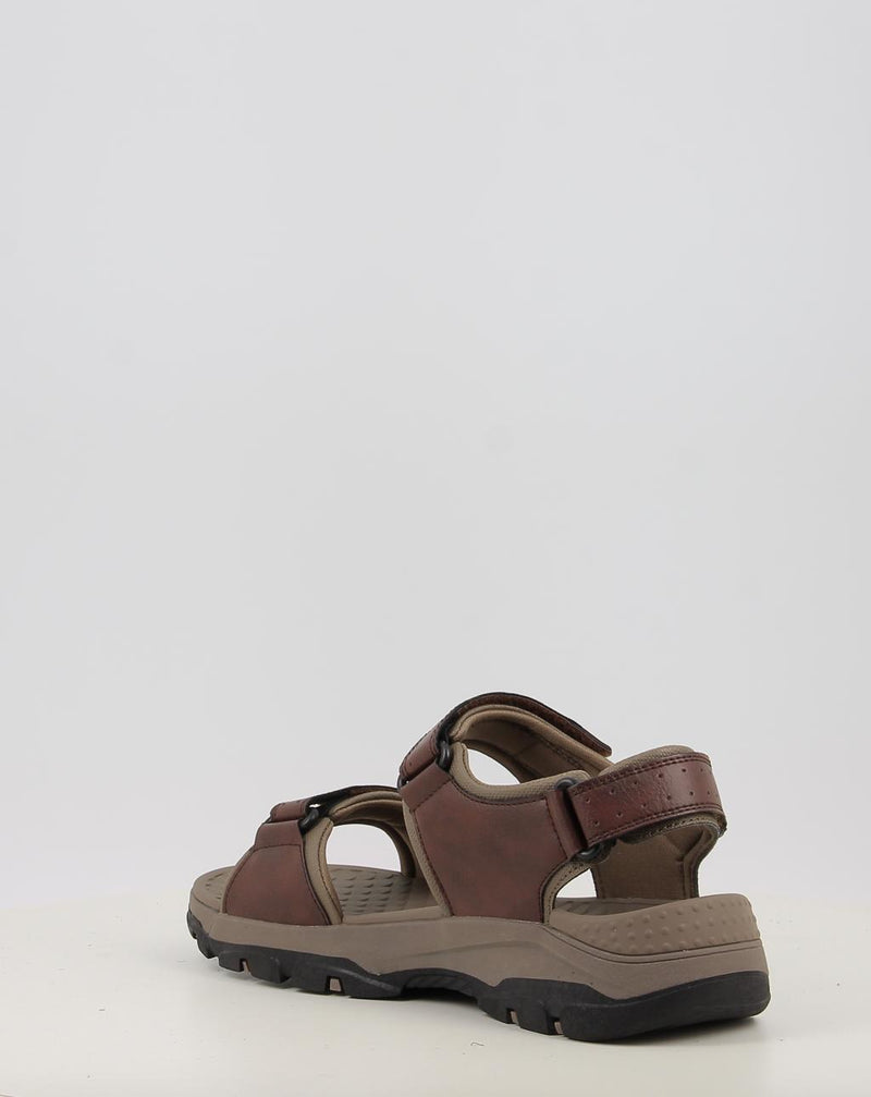 Sandalen SKECHERS RELAXED FIT: TRESMEN - HIRANO 204106 braun