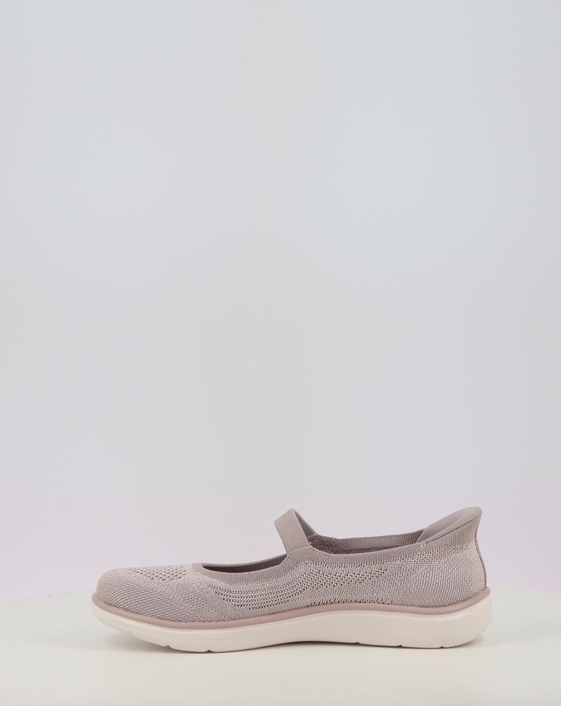 Ballerinas SKECHERS SLIP-INS: ON-THE-GO FLEX 138497 taupe