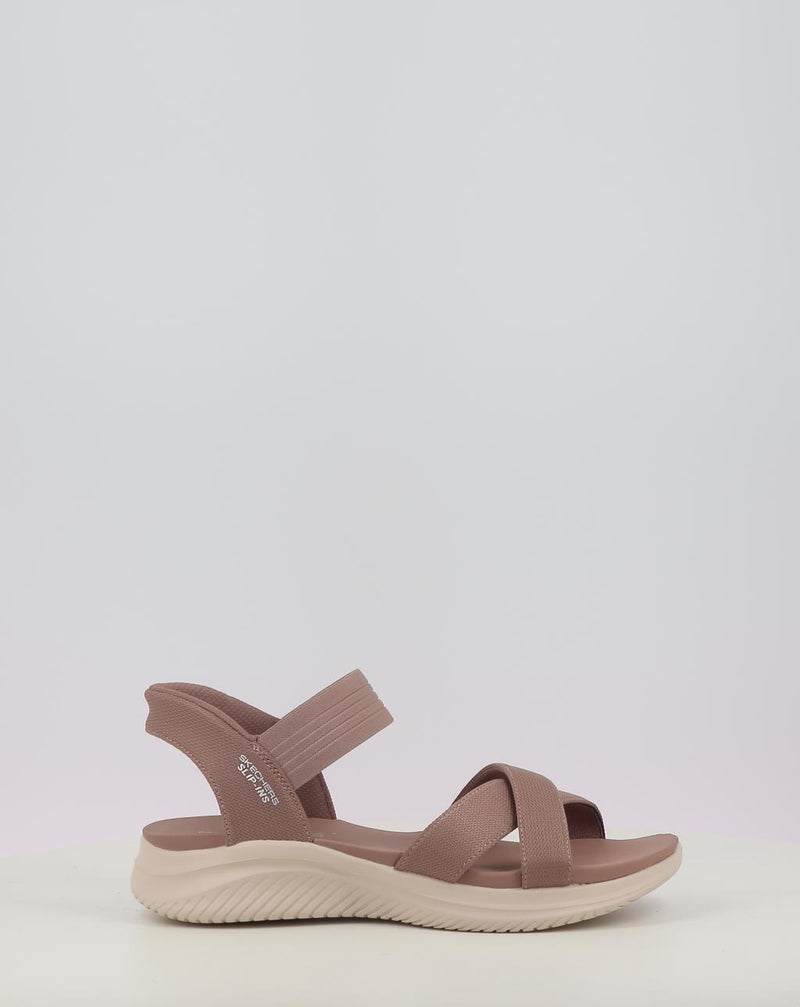 Sandalen SKECHERS SLIP-INS: ULTRA FLEX 3.0 - NEVER 119975 braun