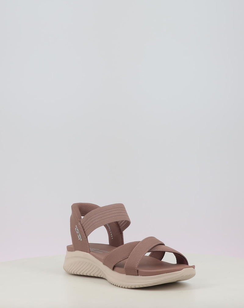 Sandalen SKECHERS SLIP-INS: ULTRA FLEX 3.0 - NEVER 119975 braun