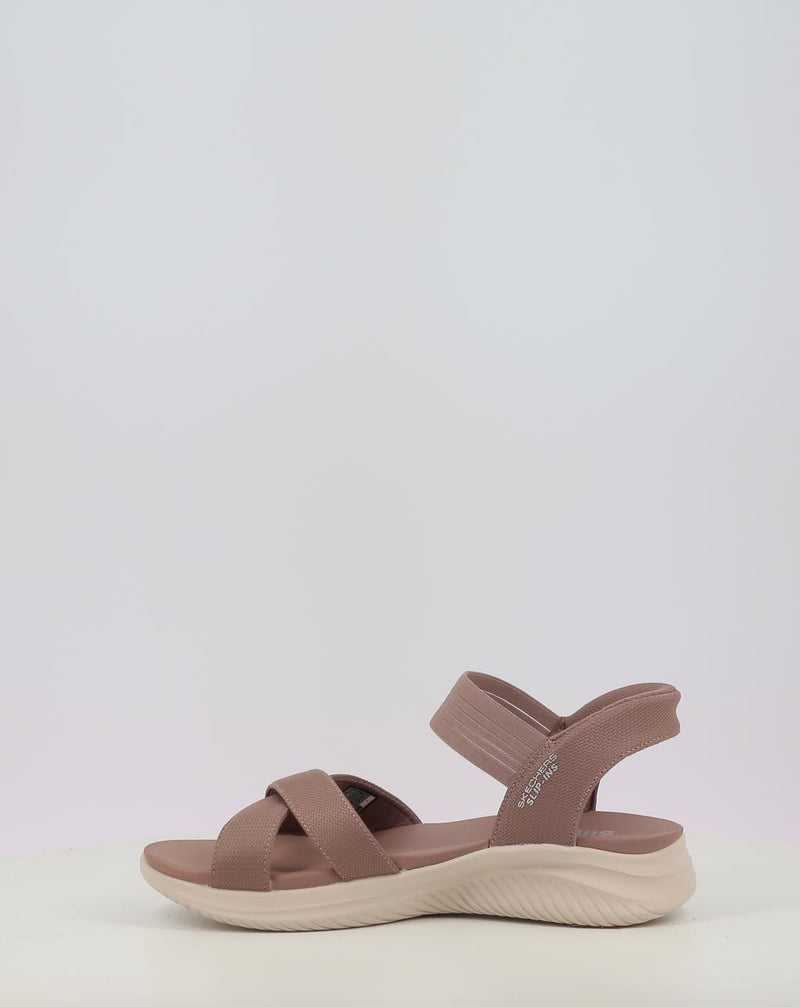 Sandalen SKECHERS SLIP-INS: ULTRA FLEX 3.0 - NEVER 119975 braun
