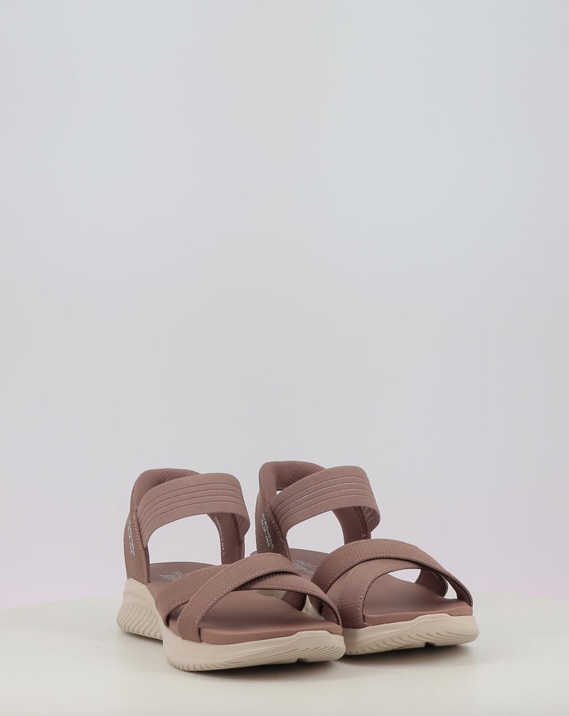Sandalen SKECHERS SLIP-INS: ULTRA FLEX 3.0 - NEVER 119975 braun