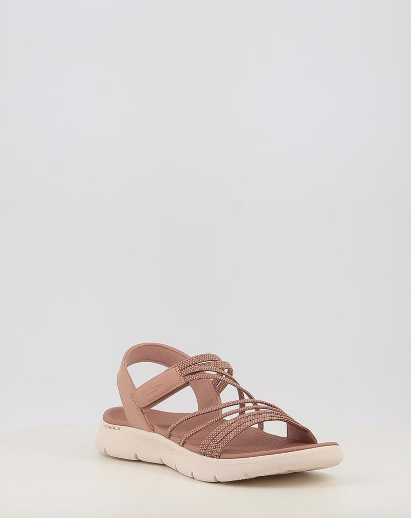 Sandalen SKECHERS GO WALK FLEX SANDAL - EMMA 141473 braun