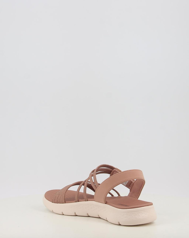 Sandalen SKECHERS GO WALK FLEX SANDAL - EMMA 141473 braun