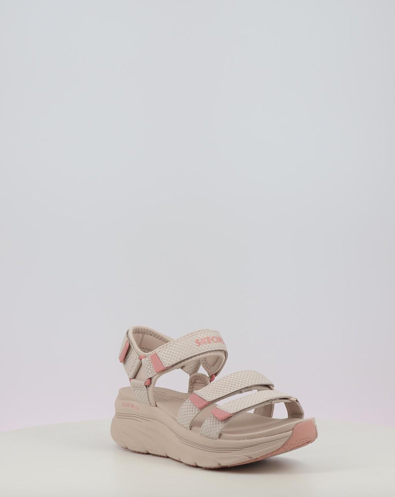 Sandalen SKECHERS D'LUX WALKER SANDAL - SEA-SCAPE 119826 taupe