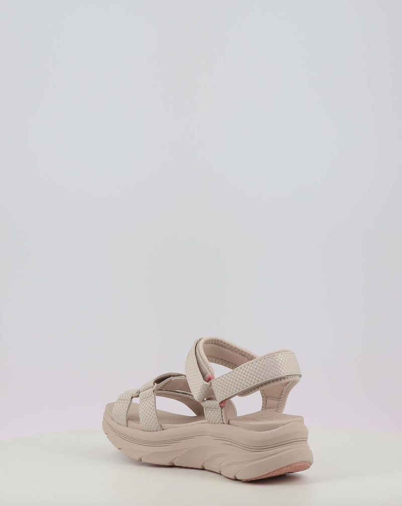 Sandalen SKECHERS D'LUX WALKER SANDAL - SEA-SCAPE 119826 taupe