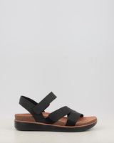 Sandalen SKECHERS LIFTED COMFORT 163252 schwarz