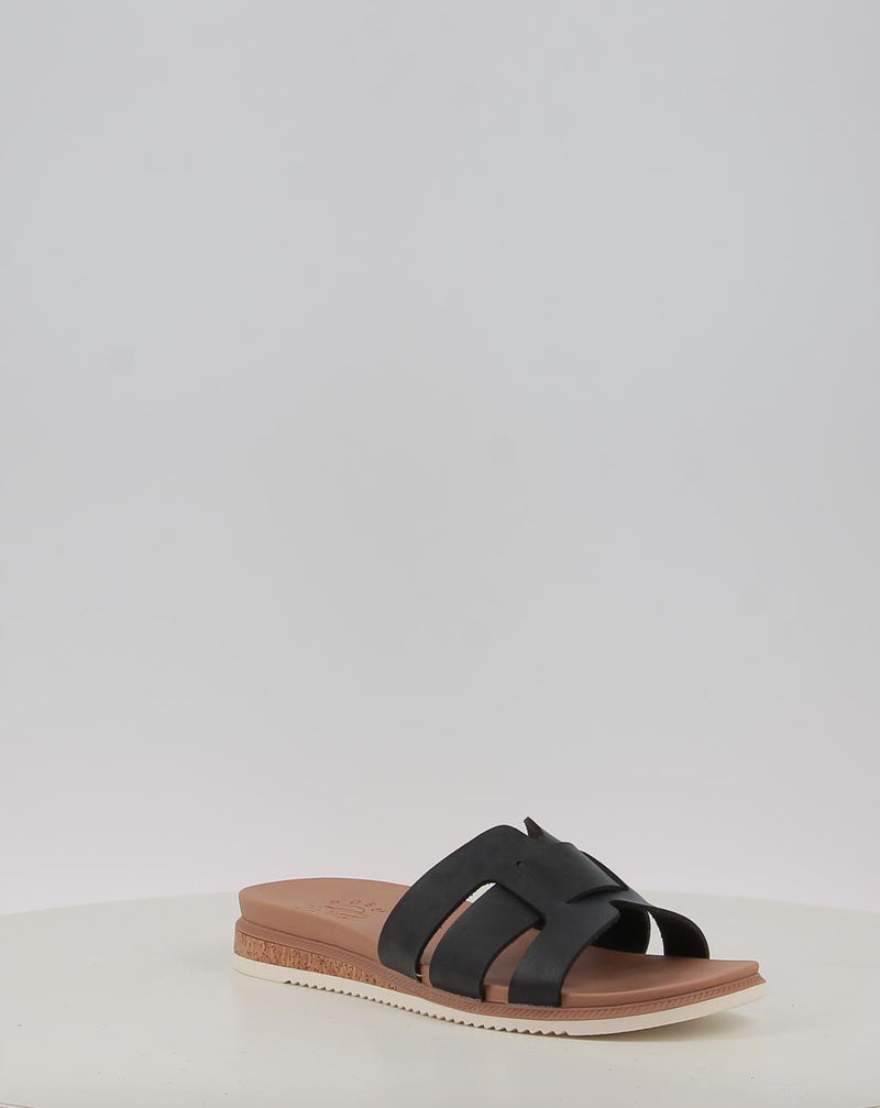 Sandalen SKECHERS BOBS DESERT KISS LOW - PEAK LOOK 114707 schwarz