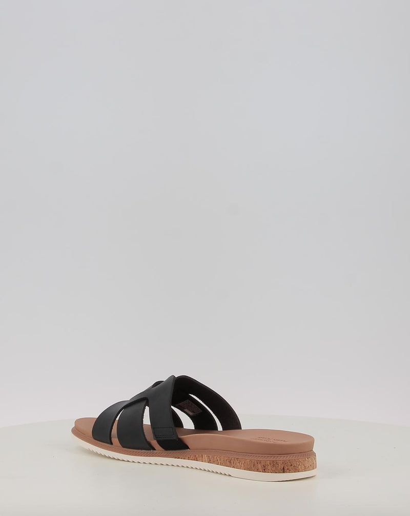 Sandalen SKECHERS BOBS DESERT KISS LOW - PEAK LOOK 114707 schwarz