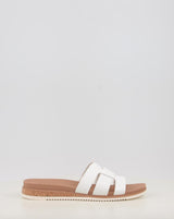 Sandalen SKECHERS BOBS DESERT KISS LOW - PEAK LOOK 114707 weiß