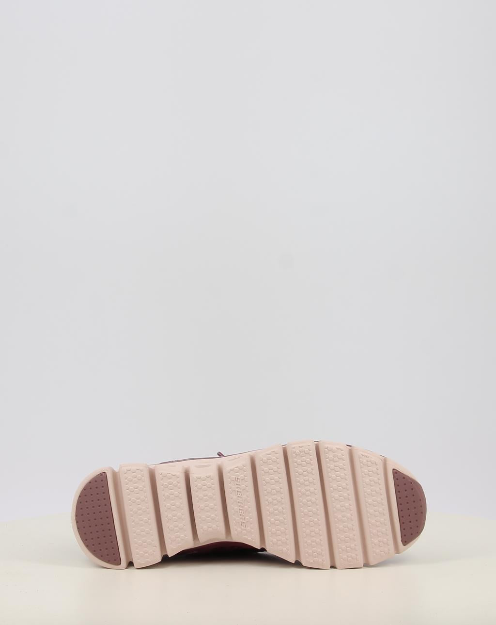 Zapatillas SKECHERS SLIP-INS: GLIDE-STEP - COZY FIT granate