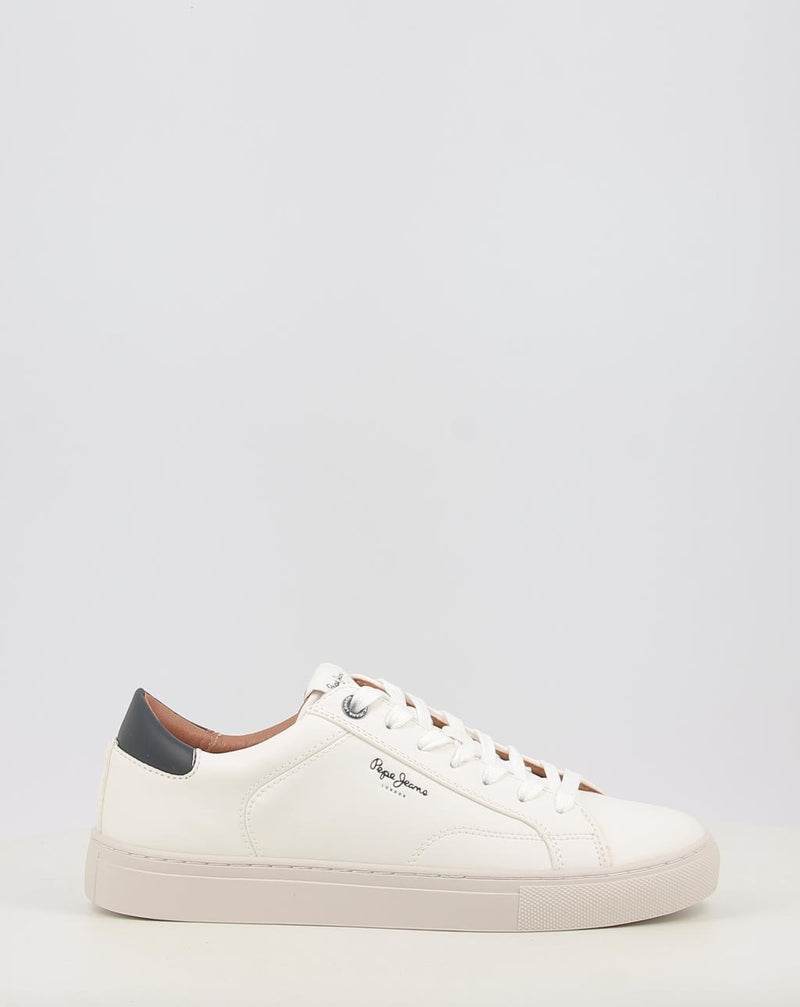 Sneaker PEPE JEANS JOE BASIC PMS00048 weiß