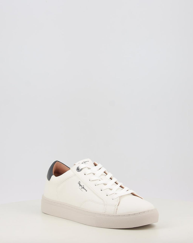 Sneaker PEPE JEANS JOE BASIC PMS00048 weiß