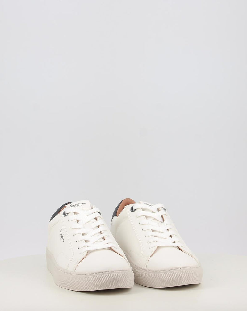 Sneaker PEPE JEANS JOE BASIC PMS00048 weiß