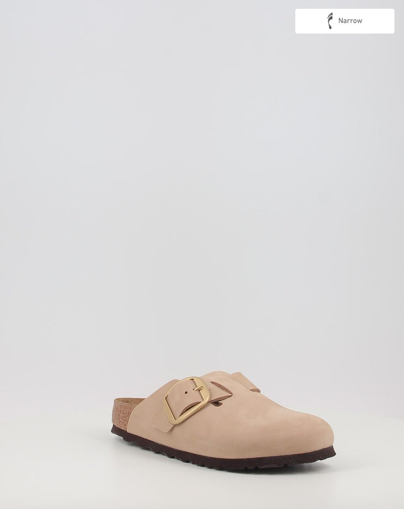 Clogs BIRKENSTOCK Boston Big Buckle LENB Sandcastle sand