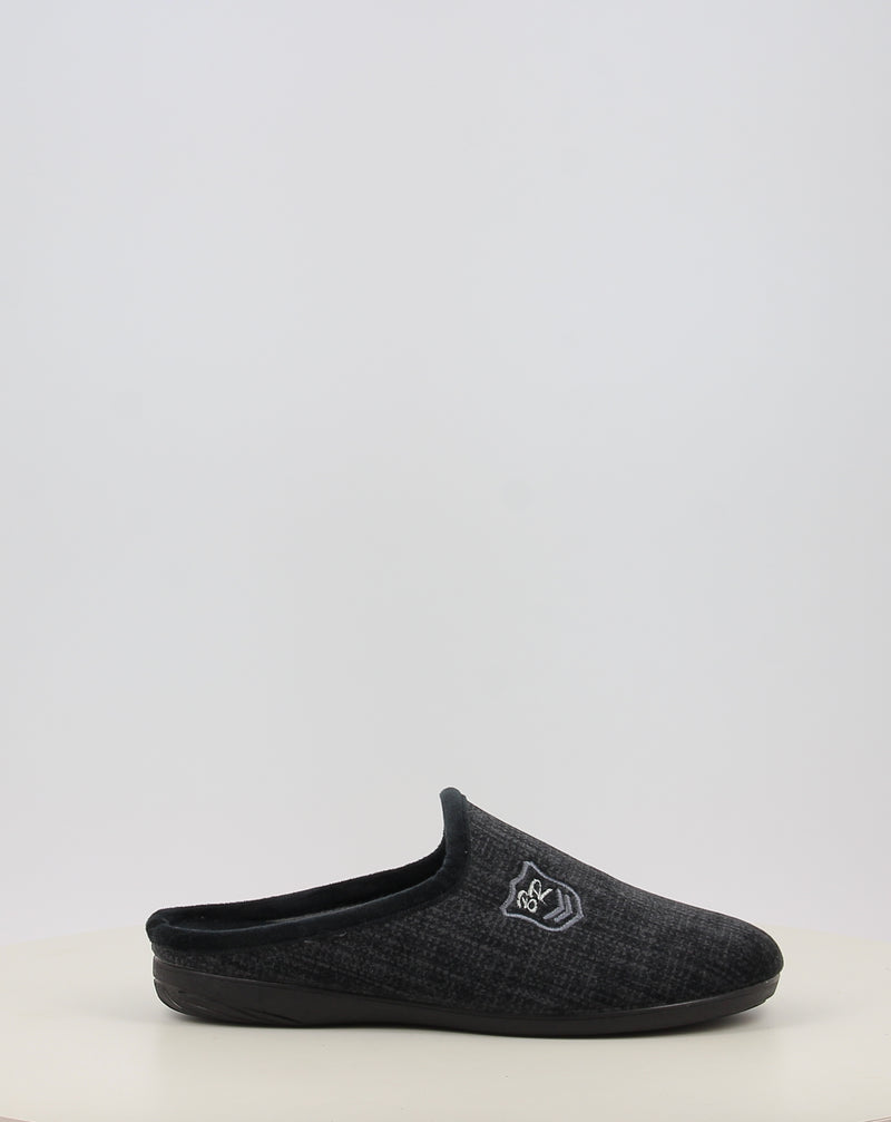 BIO RELAX Hausschuhe ZOILO 13712 schwarz