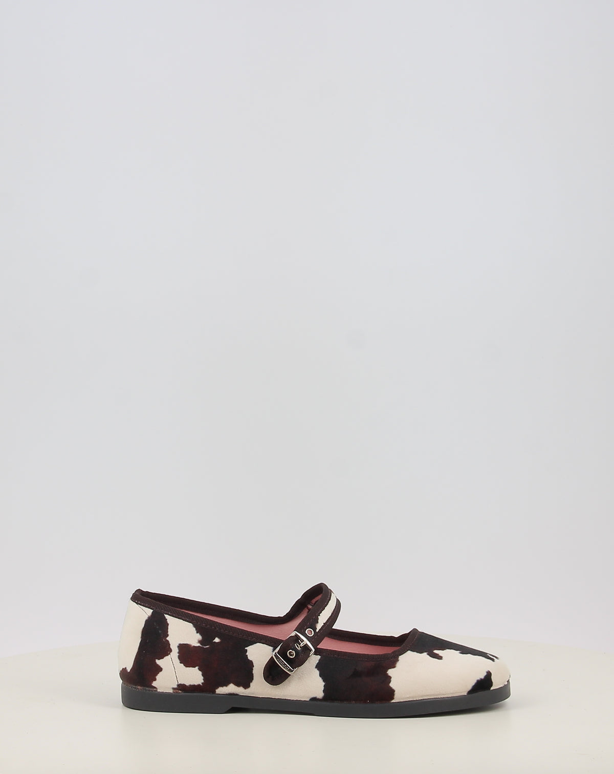 GONG FU BAILARINA TERCIOPELO ANIMAL PRINT HEBILLA1080117