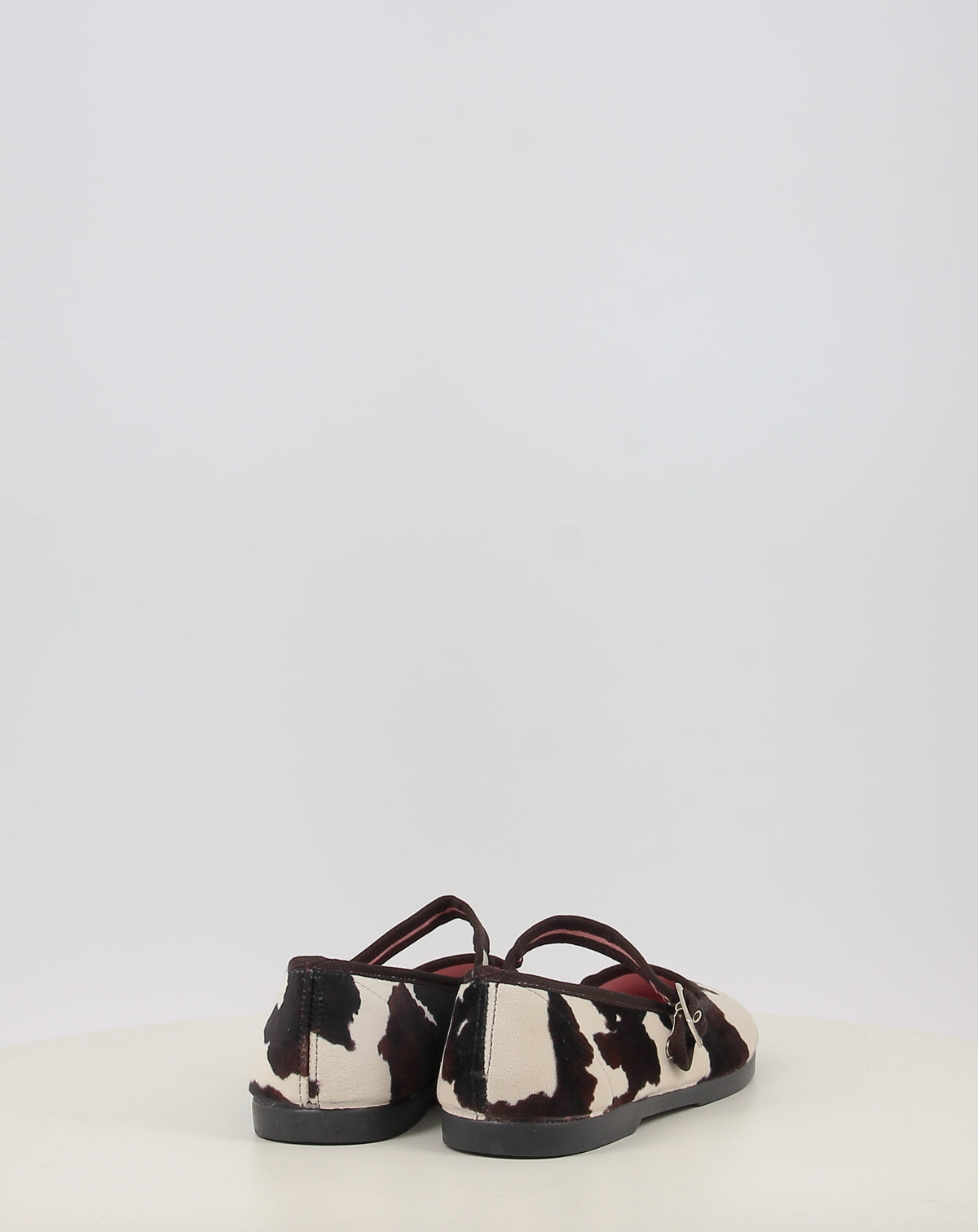 GONG FU BAILARINA TERCIOPELO ANIMAL PRINT HEBILLA1080117