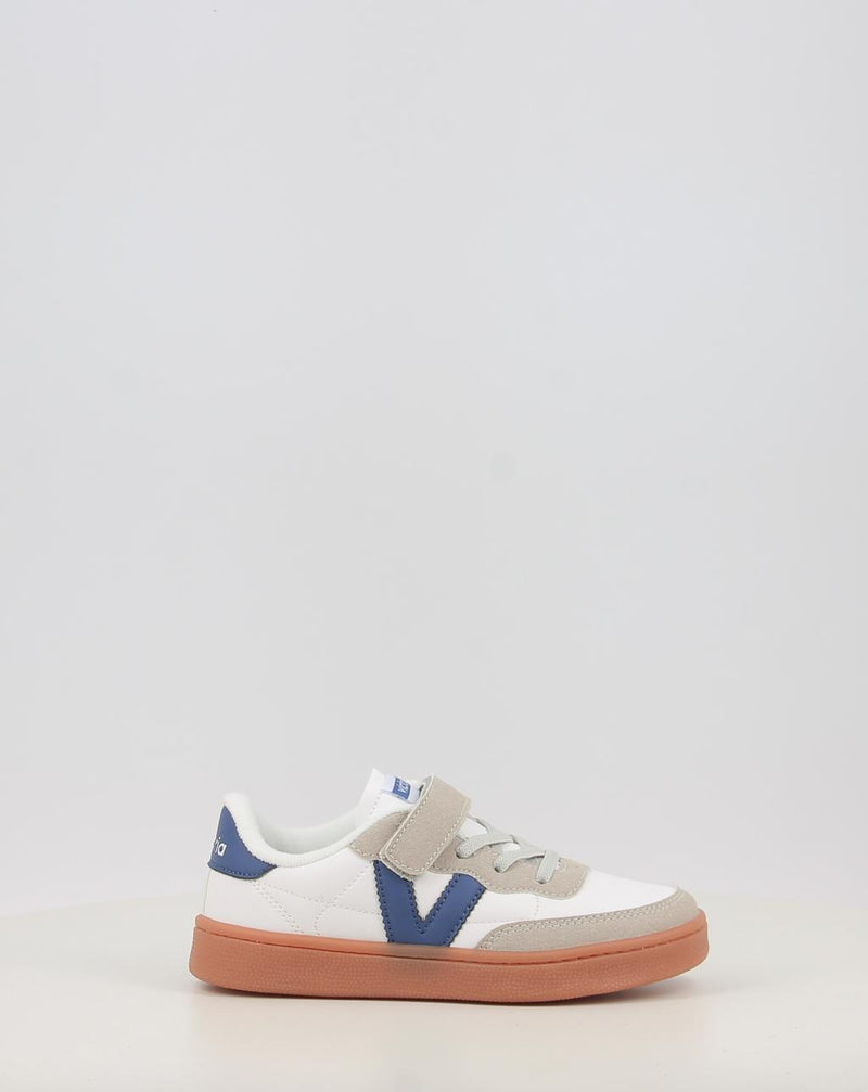 Sneakers VICTORIA OSLO EFECTO PIEL & COLOR 1256102 weiß