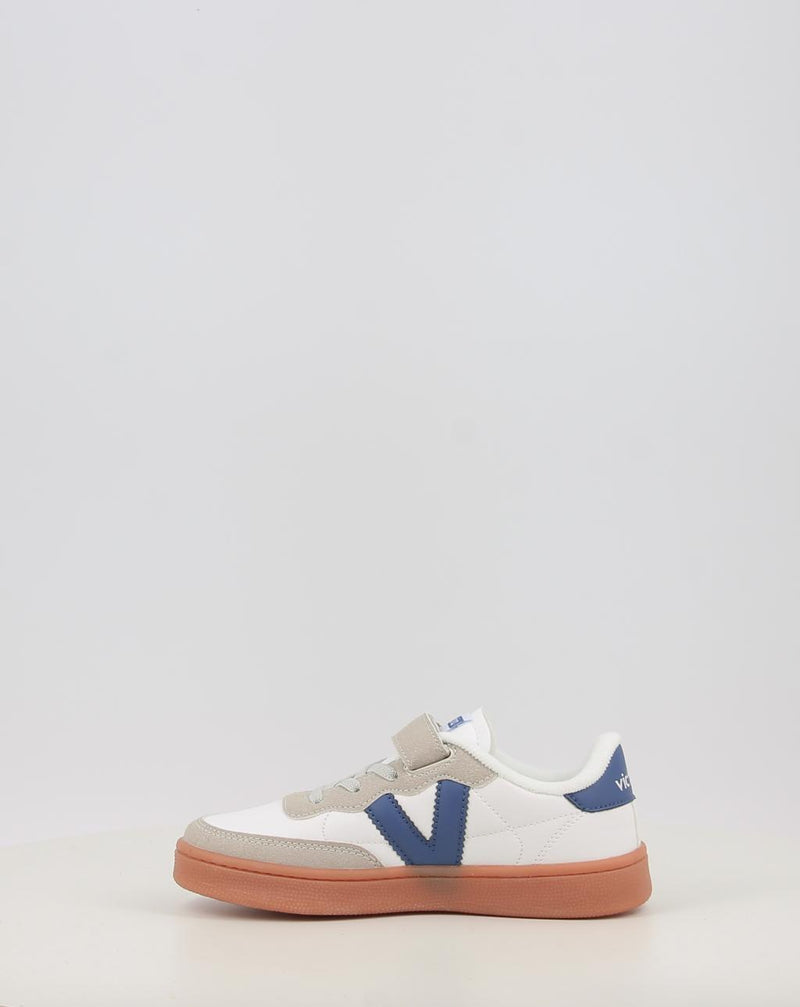Sneakers VICTORIA OSLO EFECTO PIEL & COLOR 1256102 weiß