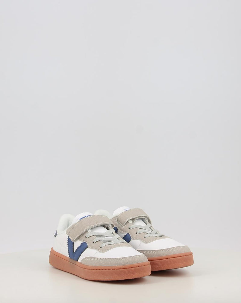 Sneakers VICTORIA OSLO EFECTO PIEL & COLOR 1256102 weiß