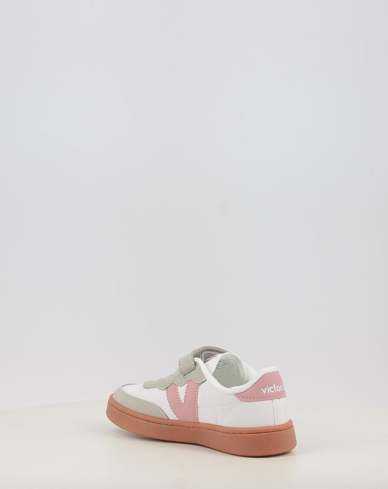 Sneakers VICTORIA OSLO EFECTO PIEL & COLOR 1256102 weiß