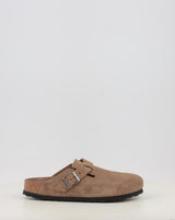Clogs BIRKENSTOCK BOSTON SFB LEVE DARK TEA TONAL FB Leder